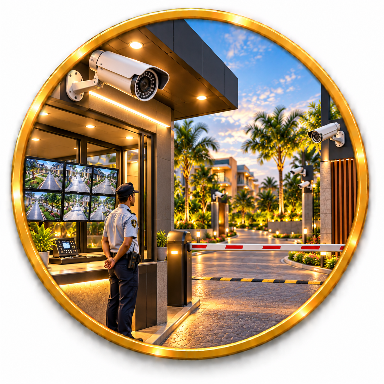 24x7 Security + CCTV