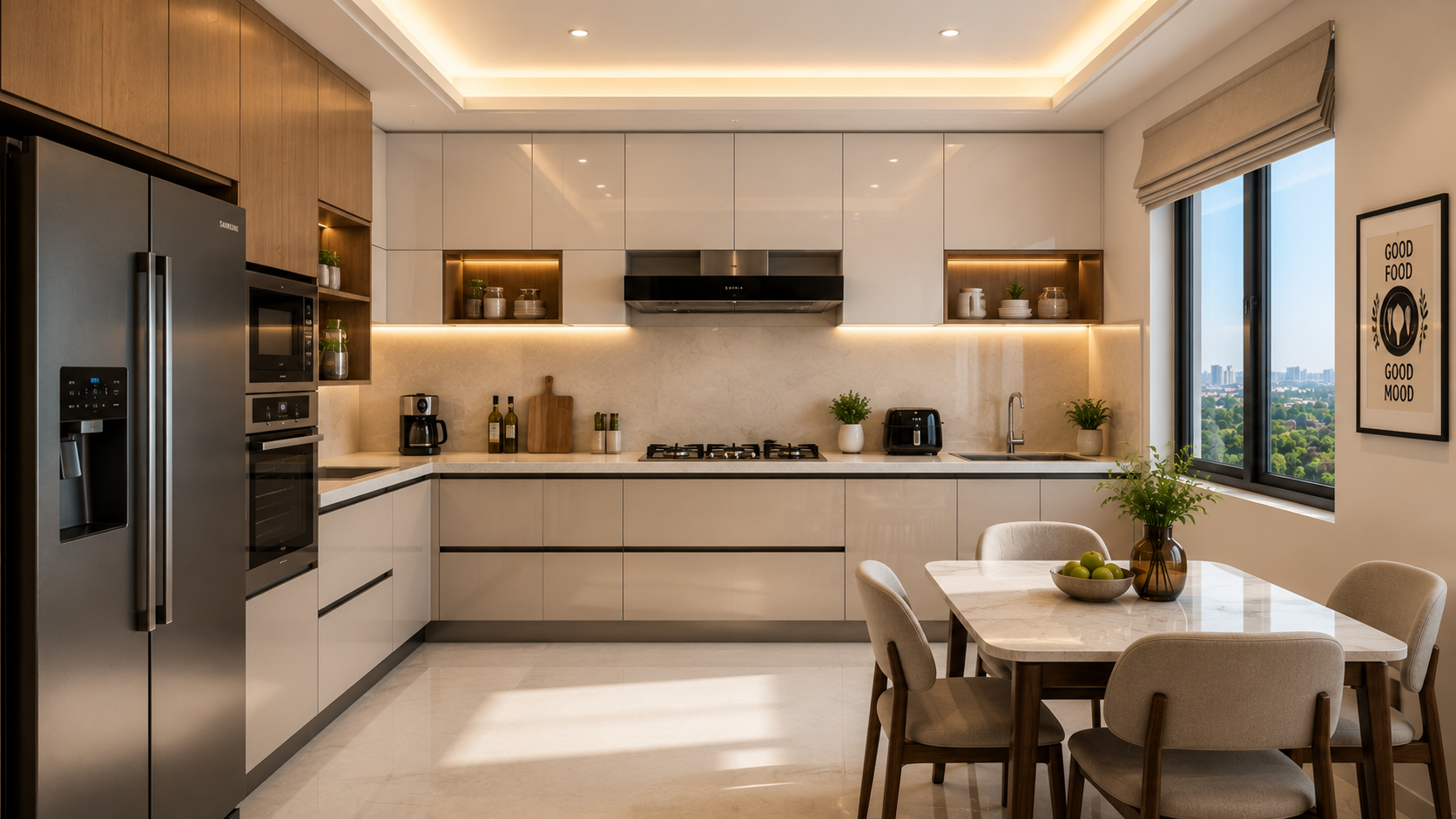 Contemporary bedroom